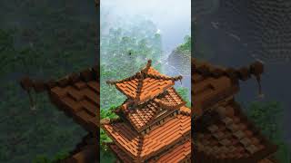 Minecraft Japanese Temple Timelapse & Tutorial #minecraft