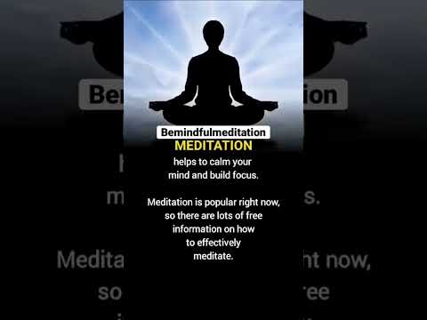 Meditation facts #shorts #inspiration #life #love #mindfulness #motivation #nature #peace #selfcare