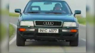 Небольшой ролик из 90-х о Audi 80 B4.