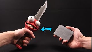 I made a Knife out of Clay