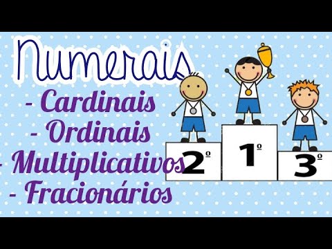 Vídeo: O que são números cardinais ordinais e nominais?