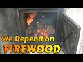 Cutting &amp; Burning FIREWOOD-  A Way of Life