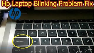 hp laptop caps lock blinking no display fix || hp laptop no display caps lock blinking fix