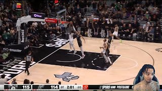FlightReacts To SPURS vs NETS Full Game Highlights | March 17, 2024!