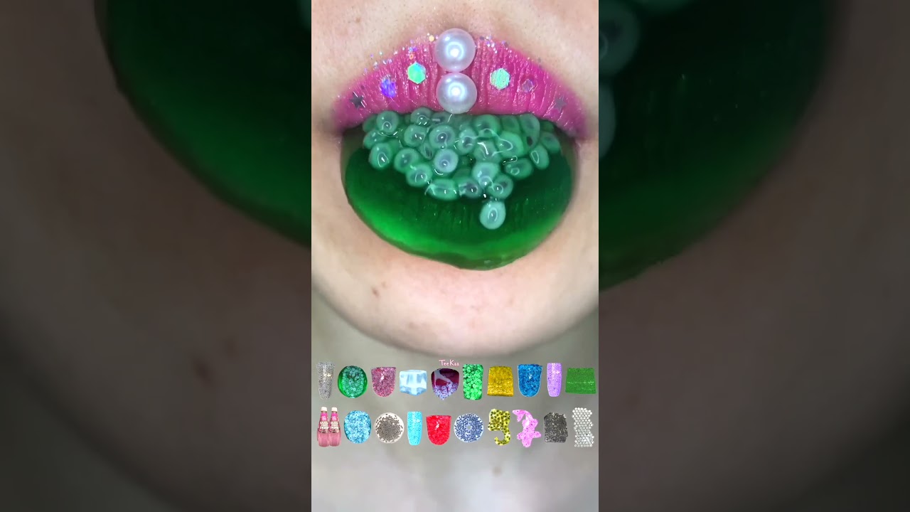 개구리알 젤리먹방 ASMR FROG EGG JELLY 