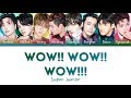 SUPER JUNIOR - &#39;WOW WOW WOW&#39; Lyrics (Color Coded Kan/Rom/Eng/가사) | by VIANICA