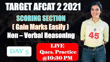 TARGET AFCAT 2 2021 Non Verbal Reasoning | Often Repeated Questions | Insight SSB