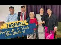 Farewell of pastor m p ghale  nbc walford 