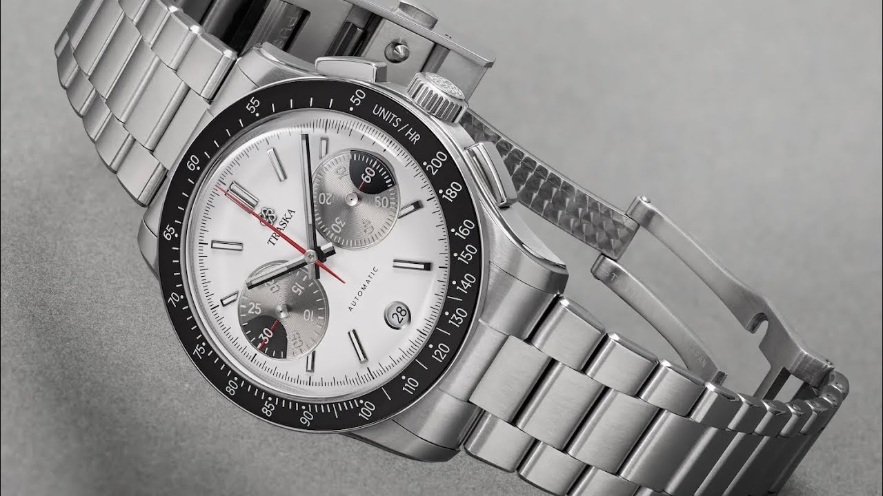 Traska Chronograph · Arctic White