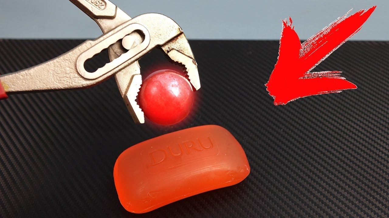 RED HOT STEEL  BALL VS SOAP