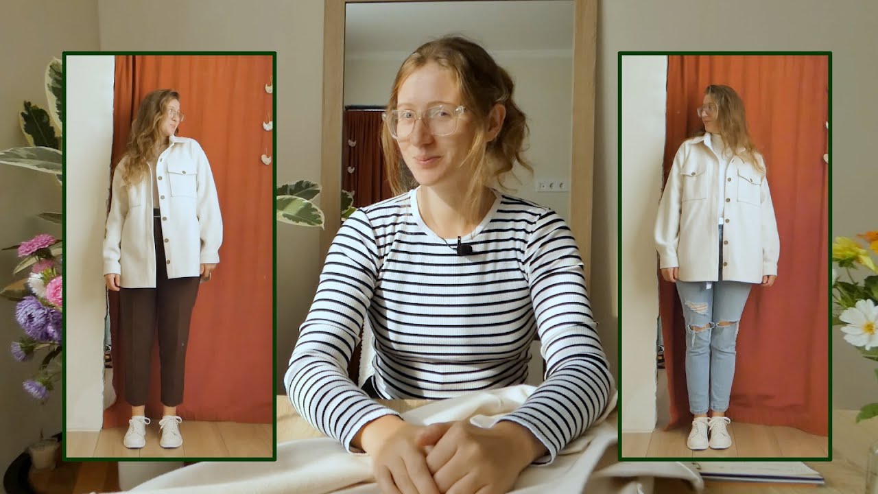 Швейний огляд: пошила сорочку з пальтової тканини