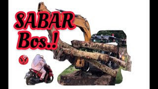 EXCAVATOR SANY MENCARI GAMBANGAN | LAHAN GAMBUT BASAH