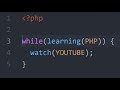 Learning php  tutorial 3 variables  constants