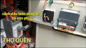 Nguyên tắc đấu dây biến dòng TI cho hệ thống tủ bù cos phi _ bộ điều khiển bù SK