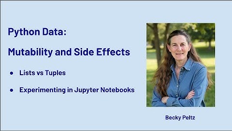 Python Data Mutability and Side Effects