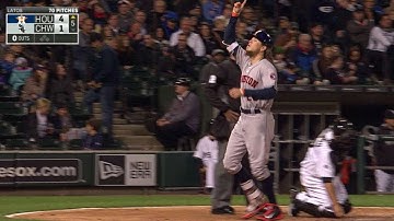 HOU@CWS: Rasmus belts a solo homer to right field