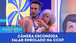 Falar Enrolado na CCXP | Câmeras Escondidas (25/02/24) by Câmeras Escondidas Programa Silvio Santos 364,257 views 3 months ago 5 minutes, 24 seconds