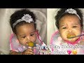 Baby Tries Baby Food For The First Time 😂❤️