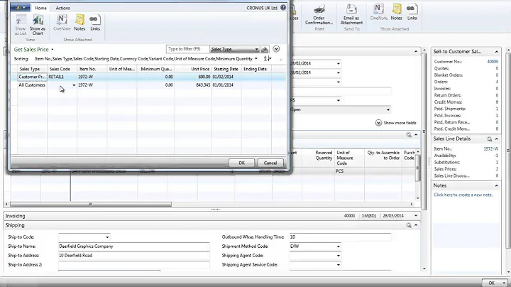 Sales and Purchase Pricing in Microsoft Dynamics NAV 2013
