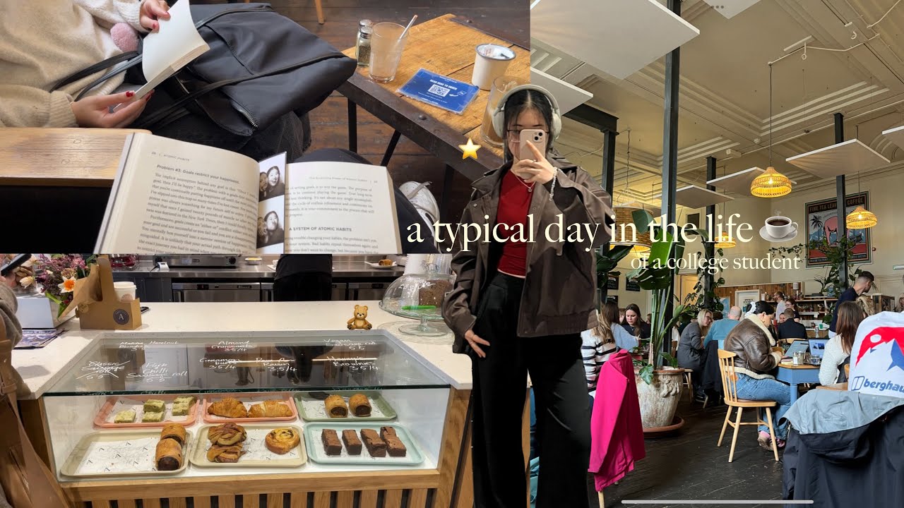 uni diaries: a typical day in the life of a college student - YouTube