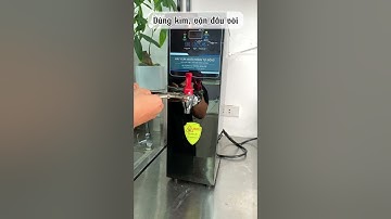 Hướng dẫn vệ sinh đầu vòi cho Máy đun nước nóng tự động Unibar