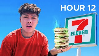 Eating ONLY Gas Station Food for an Entire Day!