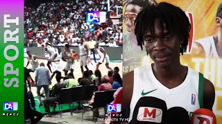 BAL 2024 : Khadim Rassoul Mboup (As douanes) savoure ses premières minutes et la qualif au «final 8»