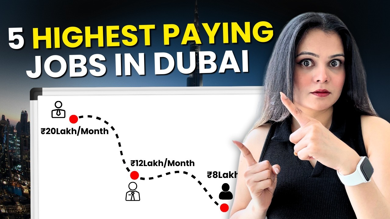 TOP 10 Highest Paying Jobs In Dubai for the Next 5 Years (and Jobs That Have NO Future) 🇦🇪