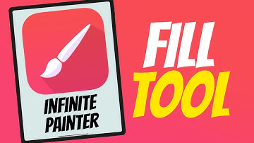 How to FILL in Infinite Painter Tutorial