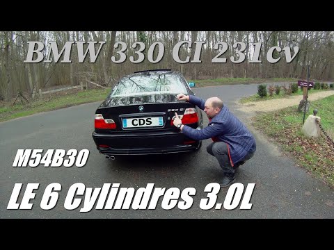 ESSAIS BMW 330ci le coupé E46 330i, ça marche pas mal !!! 😈😈