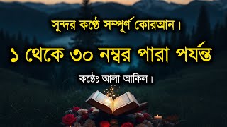       Complete Quran 130 Para   Quran Recitation  By Alaa Aqel