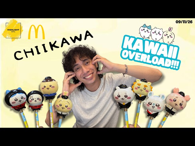 UNBOXING : 2026 Chiikawa McDonald's Toys (Chiikawa Happy Meal Toys