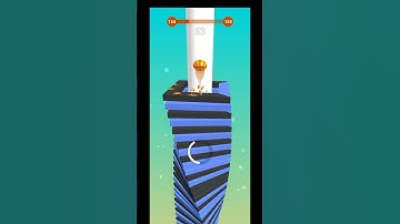 Stack ball level 154 #gameplay #trending #viral #game #shorts