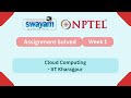 Cloud Computing Week 1 | NPTEL Answers 2026 π