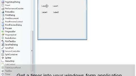 Visual Basic - How to make a simple Clock