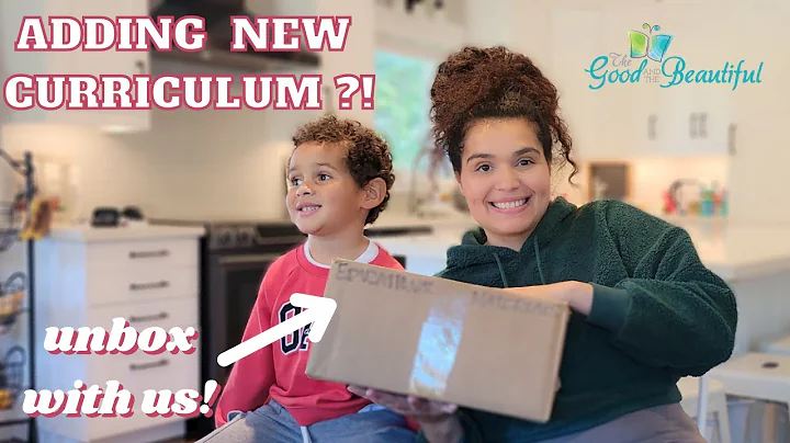 Homeschool Curriculum Unboxing | The Good and the Beautiful Haul | Homeschool Update