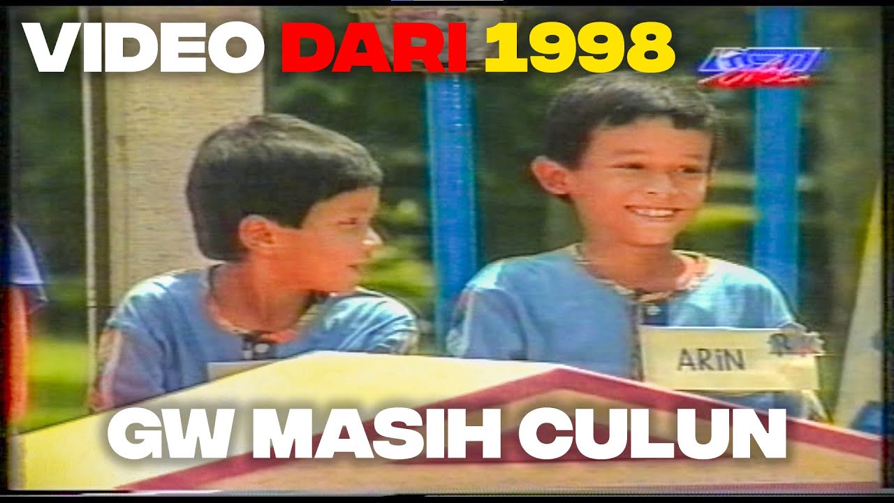 Аринд Кунто и Реза Кунто из СТАРЫХ ВИДЕОФИЛЬМОВ 1998 ГОДА СЕМЕЙНАЯ СЕКРЕТНАЯ ВИКТОРИНА #arindjurn...