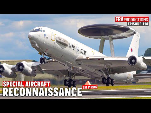Aviation HIGHLIGHTS: RECONNAISSANCE & SPECIAL MISSION AIRCRAFT: NATO E-3, U-2, IL-20, E-8, TU-154,..