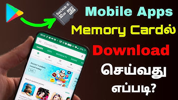 how to download mobile apps in sdcard | Download Apps in SDcard | Tricky World