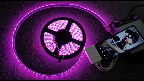 RGB Wifi Controller with LED Strip Lights - Smart Bright LEDs