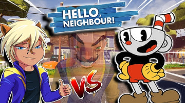 CHIPMUNK vs CUPHEAD | Hello Neighbor Mod