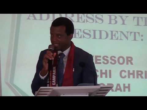 Chris Ifediora speaks on the Arm Our Youths Campaign