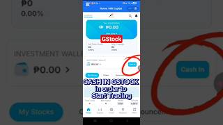 Pano mag lagay ng Cash sa GStock? #cashin #gstock #ginvest #gcash