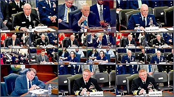 LIVE: US Navy Leaders Testify Before Senate Regarding FY26 Budget