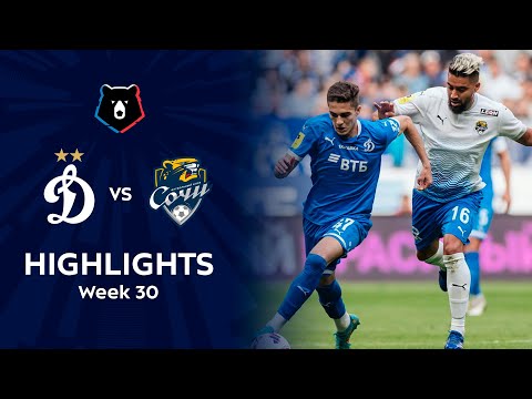 Dinamo Moscow Sochi Goals And Highlights