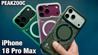 PeakZooc iPhone 18 Pro Max Cases & Camera Protectors