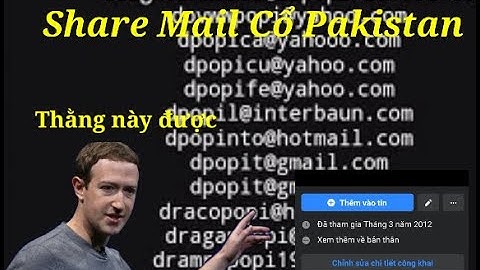 Cách lọc mail cổ và share mail