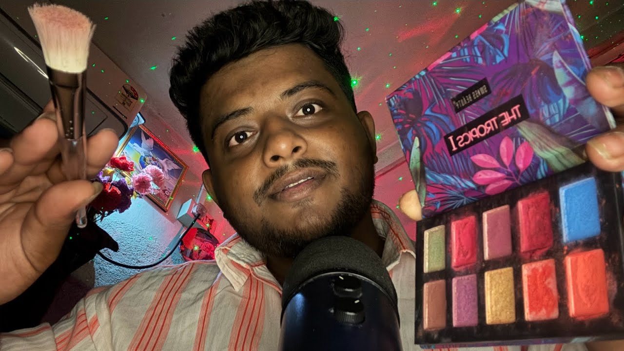 ASMR Indian Makeup Application 💄