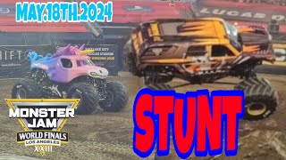 Monster Jam World Finals XXIII, May.18th.2024, Stunt