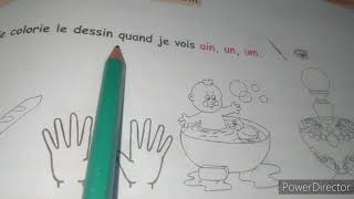 Projet 3 séquence 3 ( 3 AP) les phonèmes: ain-aim_ um-un ➕ des exercices sur le cahier d'activité